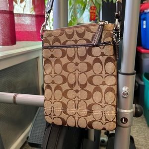Coach cross body purse.